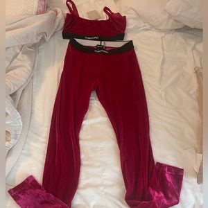 Tom Ford Velvet Two Piece Set